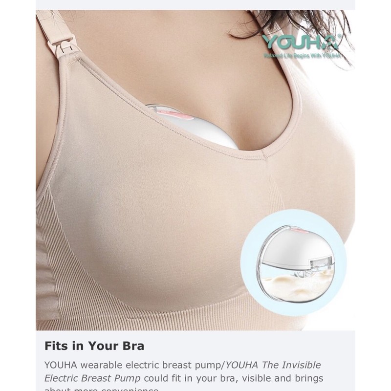 Máy hút sữa không dây Youha gen 2 mẫu có App Chính hãng Bh 12 tháng