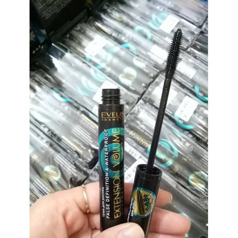 MASCARA LÀM DÀY DÀI MI VÀ CHỐNG THẤM NƯỚC EVELINE 4D - NGA