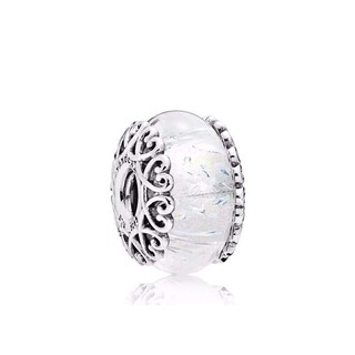 Charm glass viền bọc bạc s925 ale 1:1