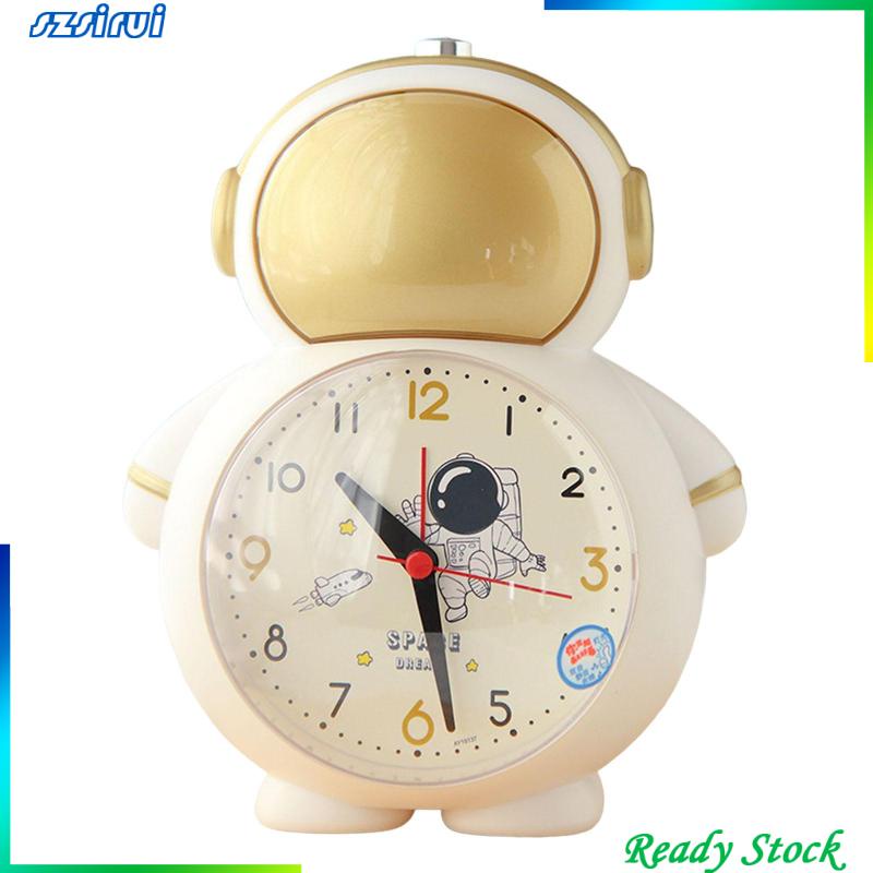 Đồng Hồ Báo Thức Để Bàn Hình Phi Hành Gia Hoạt Hình Dành Cho Trẻ Em