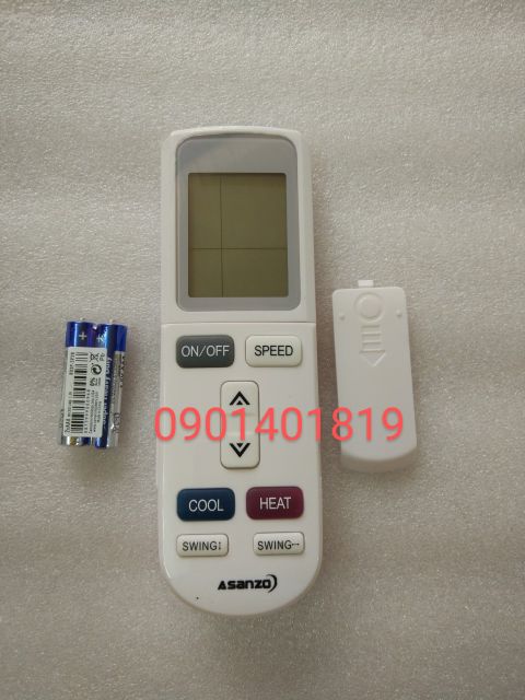 Điều khiển máy lạnh Asanzo -Thay thế cho cả GREE ( Hàng xịn xò)