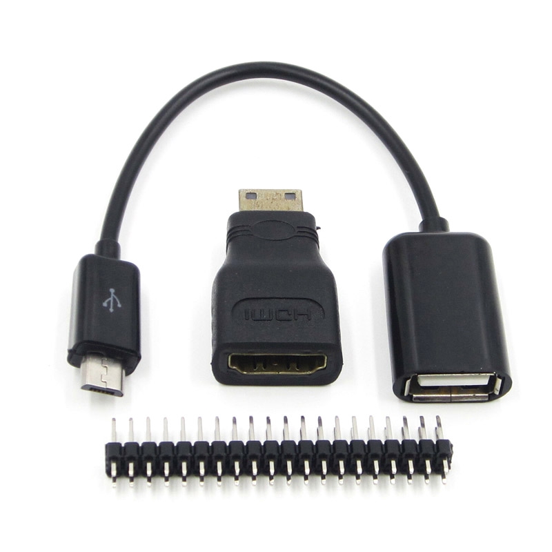(MỚI) Bộ chuyển đổi 3 trong 1 Raspberry Pi Zero HDMI sang HDMI +Micro USB+GPIO