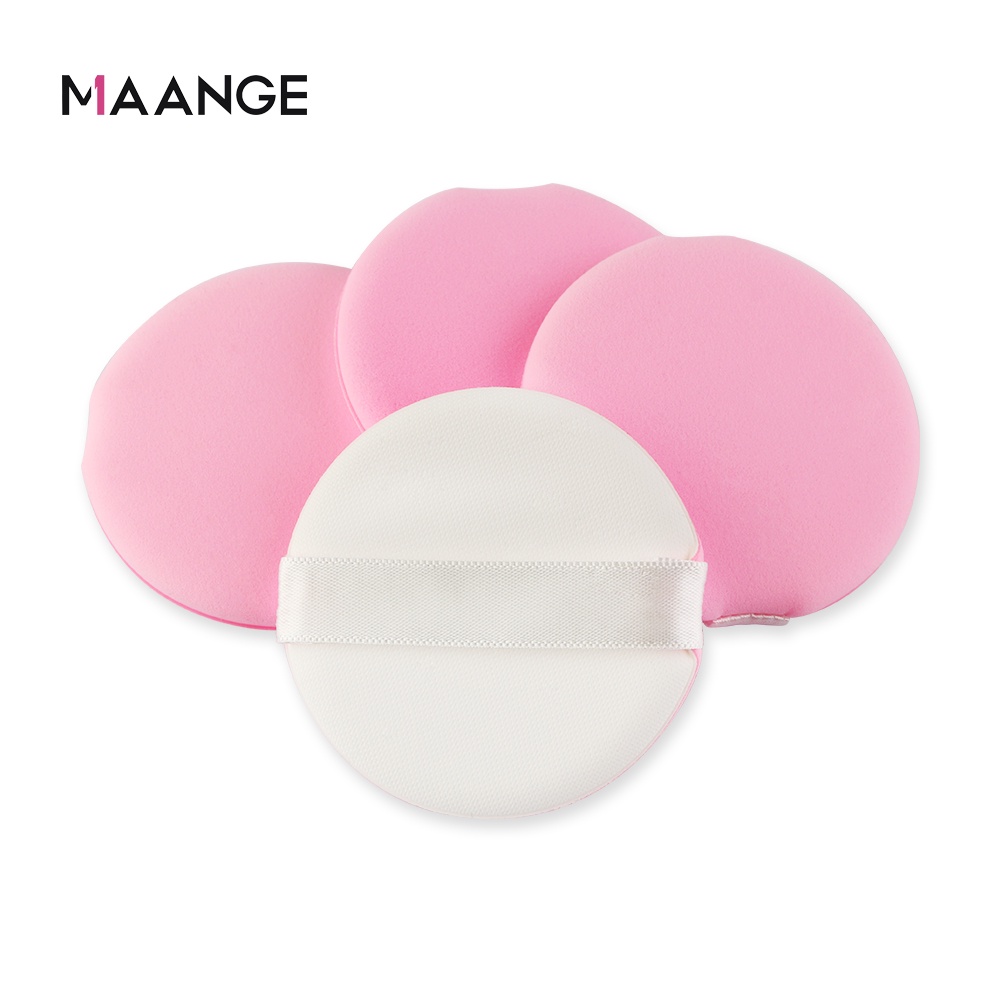Set 4 Mút Tròn Trang Điểm Maange Tán Kem Nền Bb&Cc
