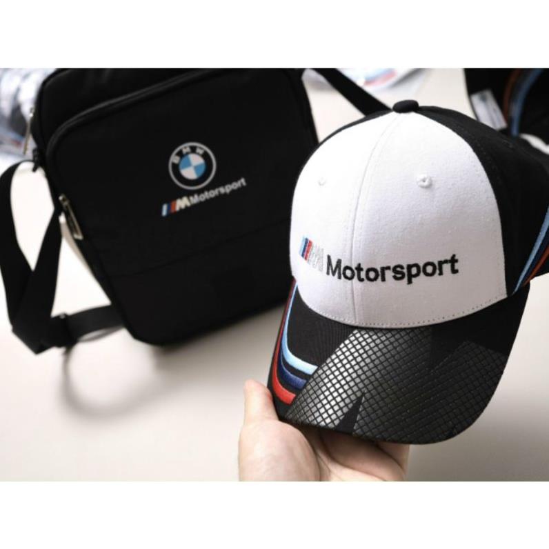 Nón kết Puma BMW Motosport chuẩn xịn,logo thêu đa tầng, lưỡi nón in vân nổi ép nhiệt, chất vải cao cấp, tem mạc đầy đủ