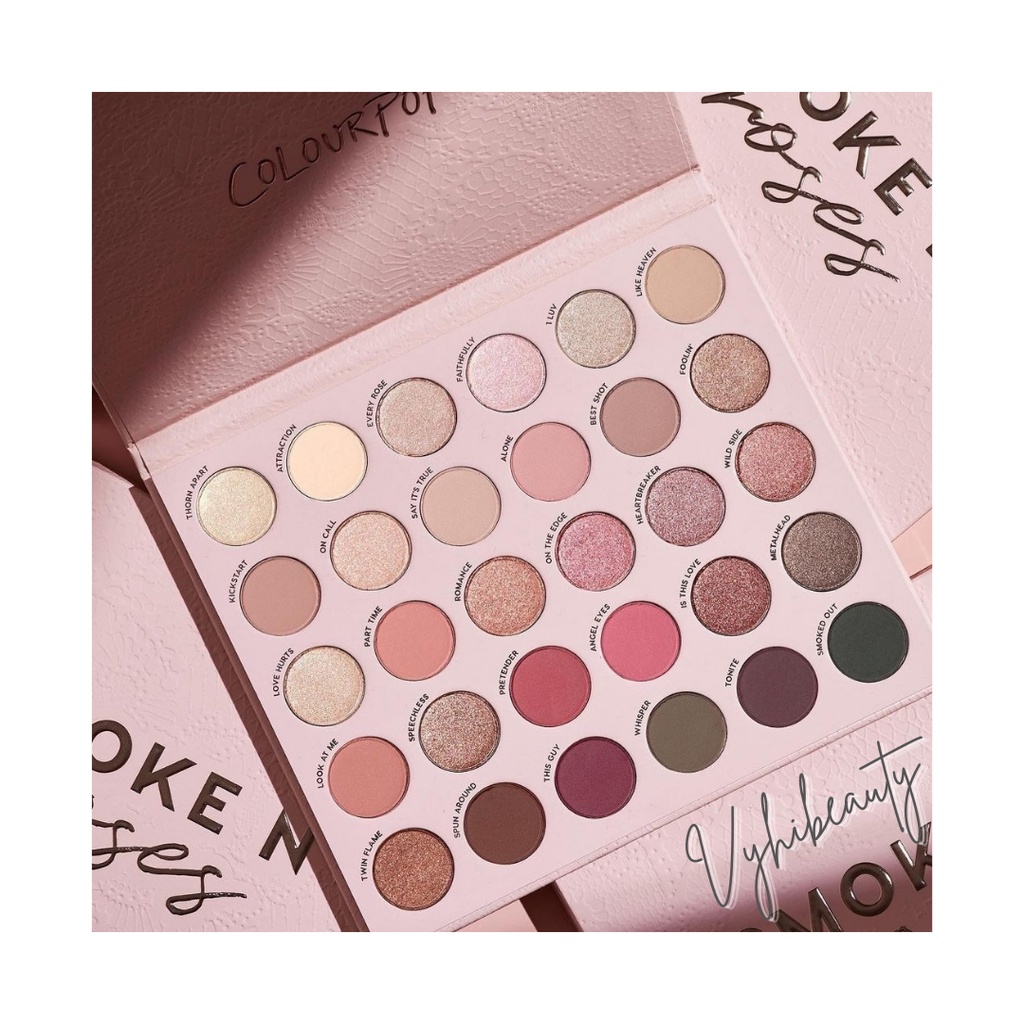 Bảng mắt Colourpop Smoke 'N Roses 30 ô