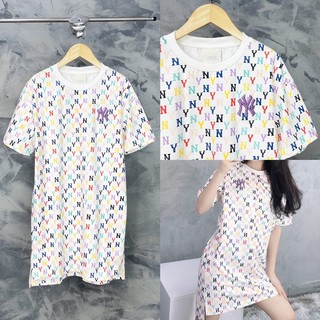 |ẢNH THẬT|VÁY DÁNG SUÔNG HOẠ TIẾT MONO 7 MÀU