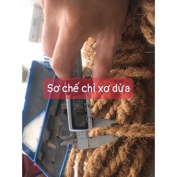 Dây thừng xơ dừa 8-10mm cuộn 30 mét)