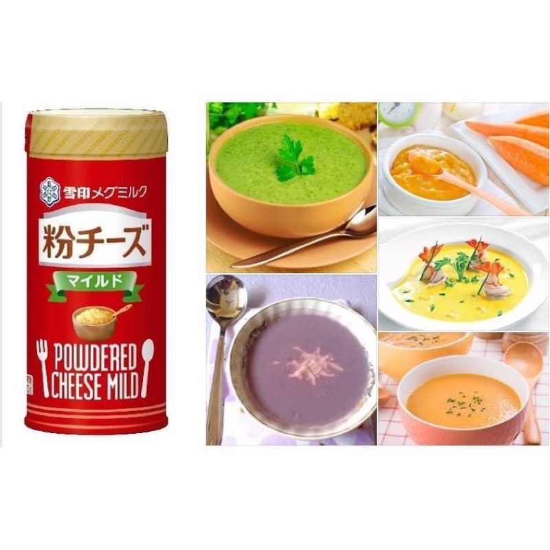 Phô mai rắc cơm, cháo, đồ ăn MEG 50gr