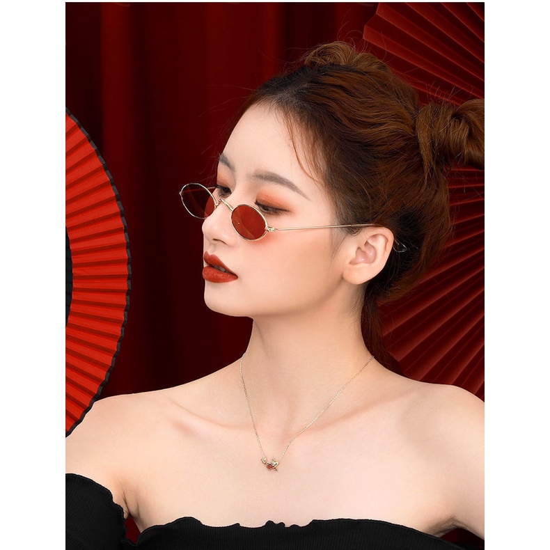Dây Chuyền Mặt Hình Cá Koi Màu Đỏ Đính Đá Mã Não Thời Trang Cho Nữ