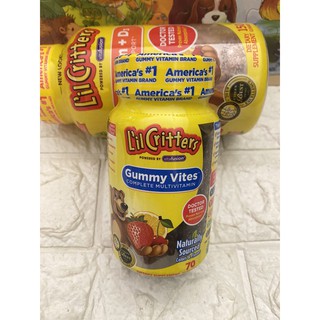 Kẹo dẻo gấu Lil Critters Gummy Vites 70 viên