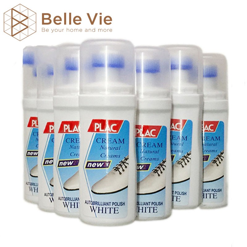 Nước Vệ Sinh Giầy PLAC 100ml Nước Lau Giày Có Đầu Cọ Đánh Bay Vết Bẩn Mà Không Cần Giặt