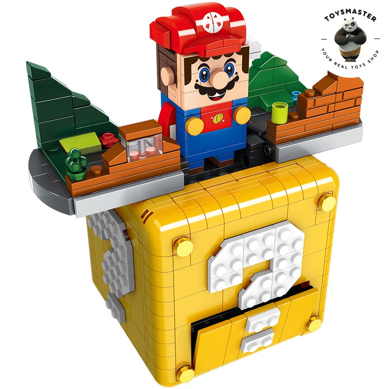 Đồ Chơi Lắp Ráp Xếp Hình Minecraft Mô Hình Chiếc Hộp Thế Giới Bí Ẩn Mystery Box No.423 Với 722 Mảnh Ghép