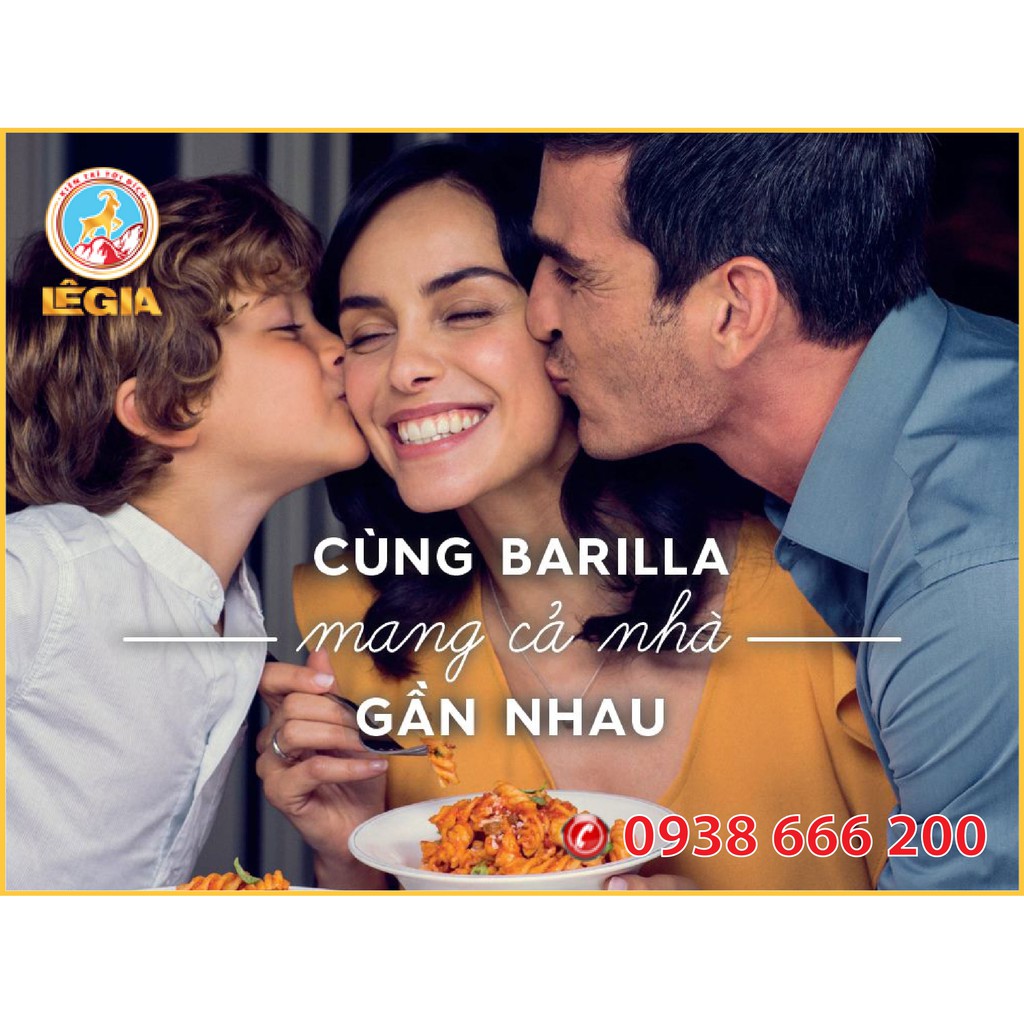 NUI ỐNG XÉO PENNE RIGATE BARILLA HỘP 500G