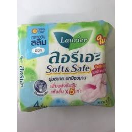 Băng Vệ Sinh Laurier Soft &Safe Ban Đêm
