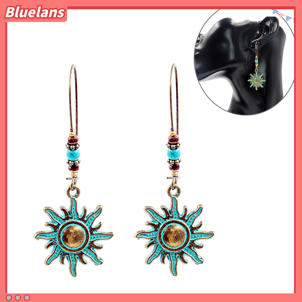 Đôi khuyên tai hình mặt trời độc đáo thời trang cho nữ