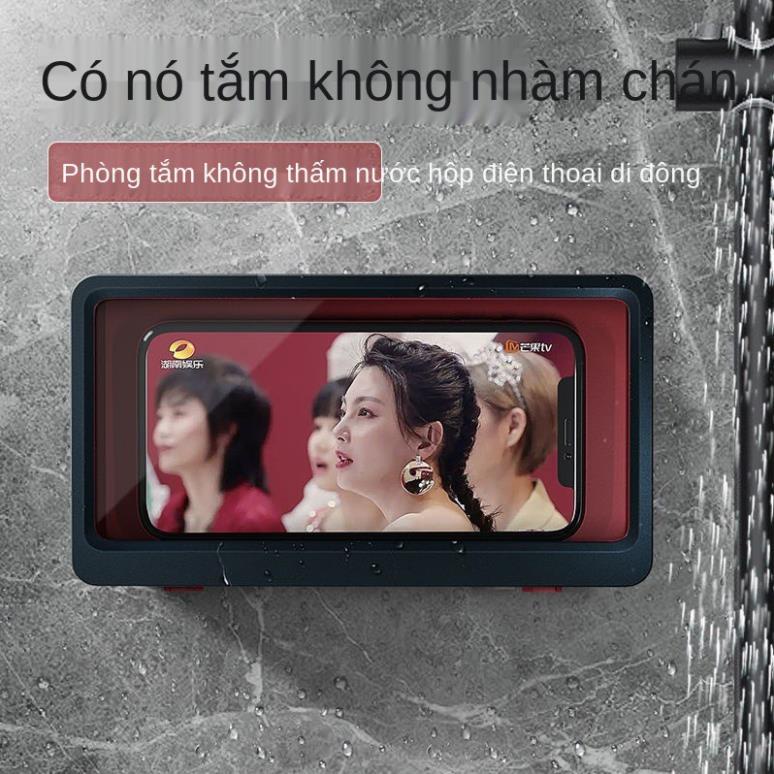Hộp Treo Điện Thoại Nhà Tắm Dán Tường Tiện Lợi, Chống Thấm Nước, Xem Phim - GDNC0381
