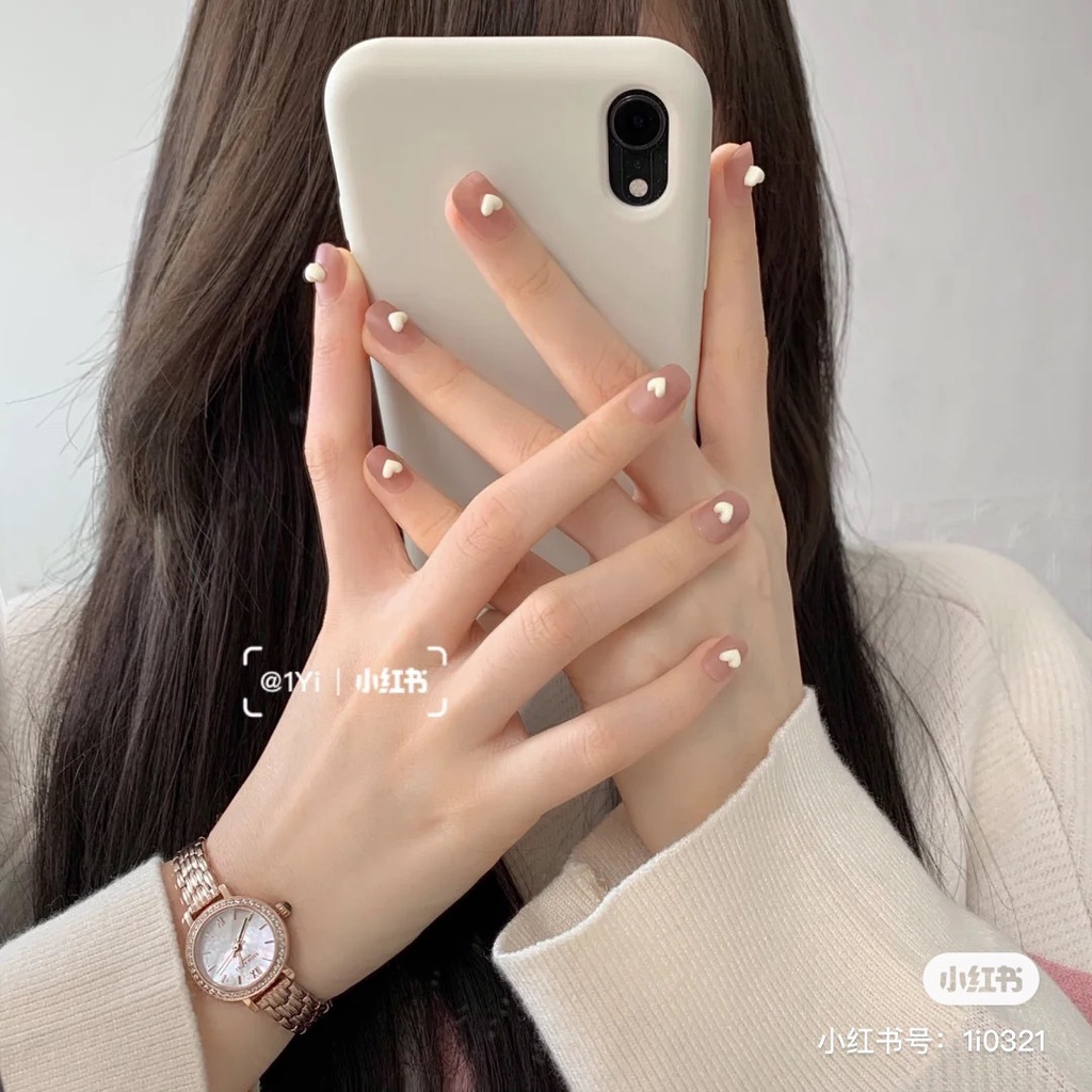 [Hàng mới về] Phụ kiện trang trí móng tay hình nơ ba chiều nhiều màu tùy chọn đơn giản cho nữ