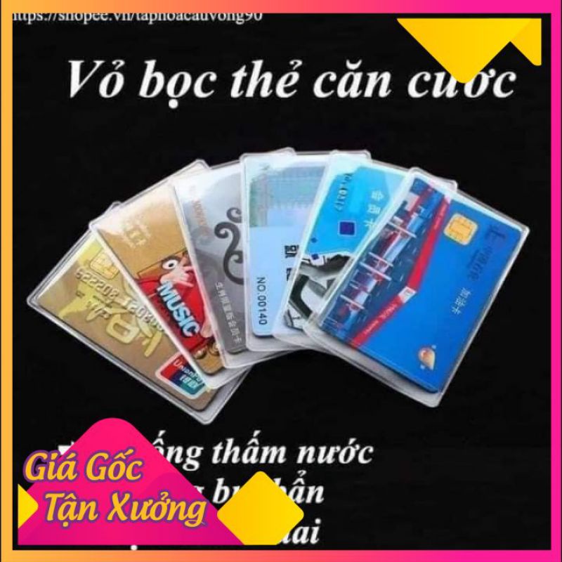 Bọc thẻ căn cước công dân 10 cái