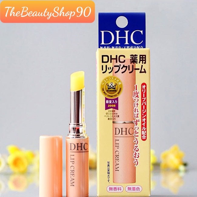 [HOT] [SIÊU SALE] Son Dưỡng Môi DHC Không Màu Giảm Thâm Nhật Bản Lip Cream