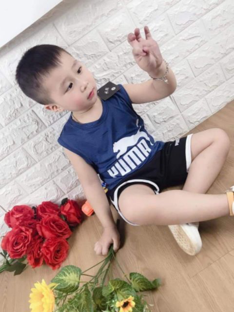 Bộ Thể Thao Puma Cho Bé Trai Và Gái (1-10t)