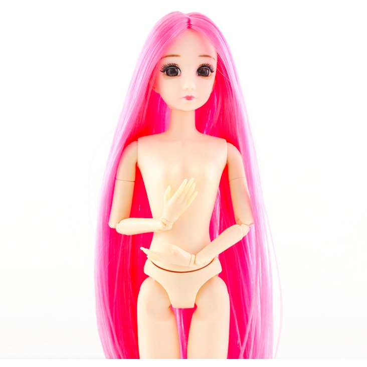 Búp Bê Loli Cao 30cm 20 khớp có mắt gắn Búp bê Barbie Adhshop