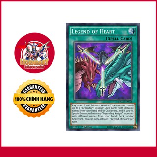 [Thẻ Bài Yugioh Chính Hãng] Legend Of Heart