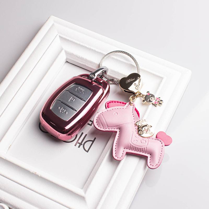 Ốp Chìa Khoá Ô Tô HYUNDAI ELANTRA TUCSON SANTAFE Bằng Chất Liệu TPU