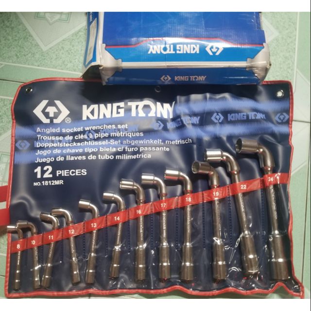 bộ điếu lỗ kingtony chính hãng 12 chi tiết