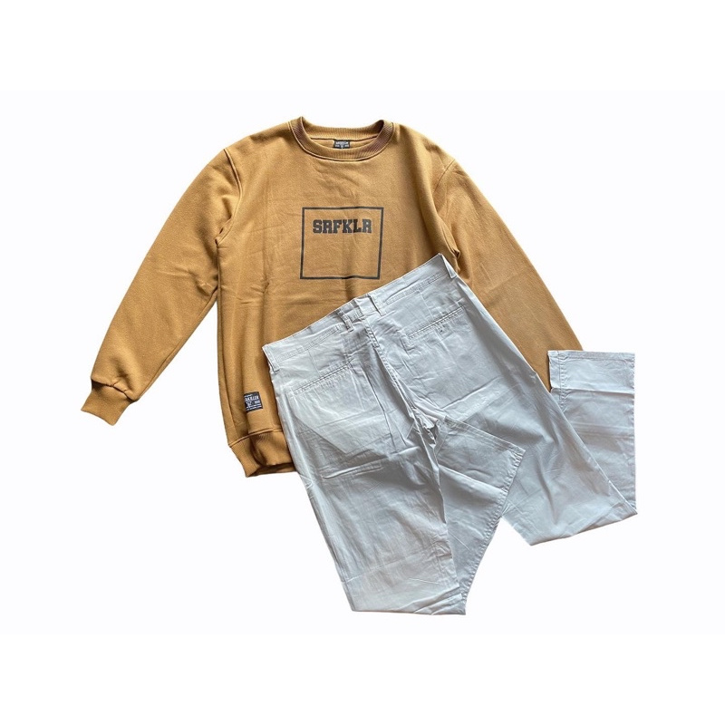 Longpant Chinos Crewneck