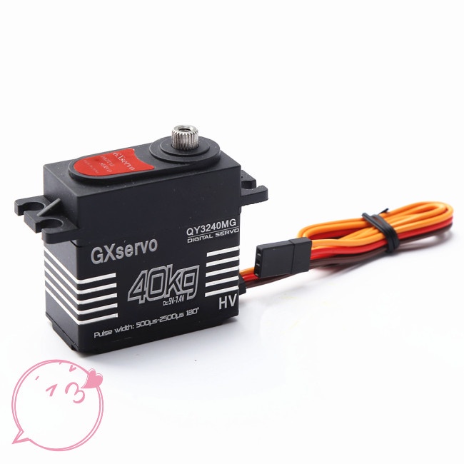 Động Cơ Servo Kỹ Thuật Số Tốc Độ Cao 40kg Qy3240mg Cho Xe Rc Crawler Scx10 Trx4 1:8/1:10 Rc