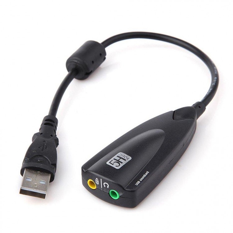 Cáp chuyển đổi USB Sound 5H 7.1 xịn