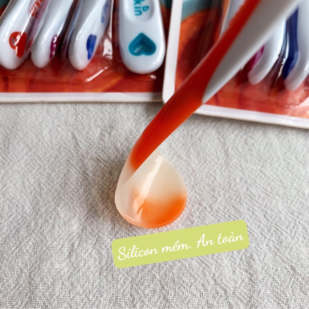 Thìa báo nóng , thìa ăn dặm cho bé thương hiệu Munchkin -Mỹ 𝐂𝟖𝟔