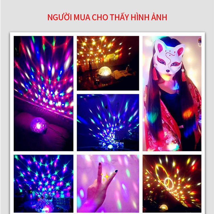 9 colors + music + Bluetooth + remote control + party lights