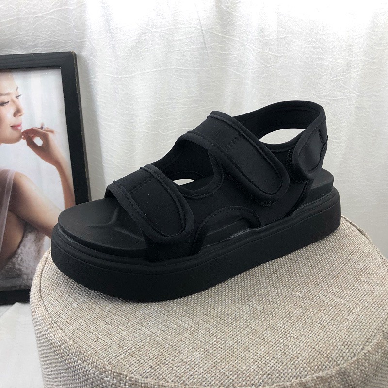 GIÀY SANDAL QUAI HẬU NỮ HAI QUAI NGANG CAO CẤP THỜI TRANG HOT TREND TRINH LÊ SHOP