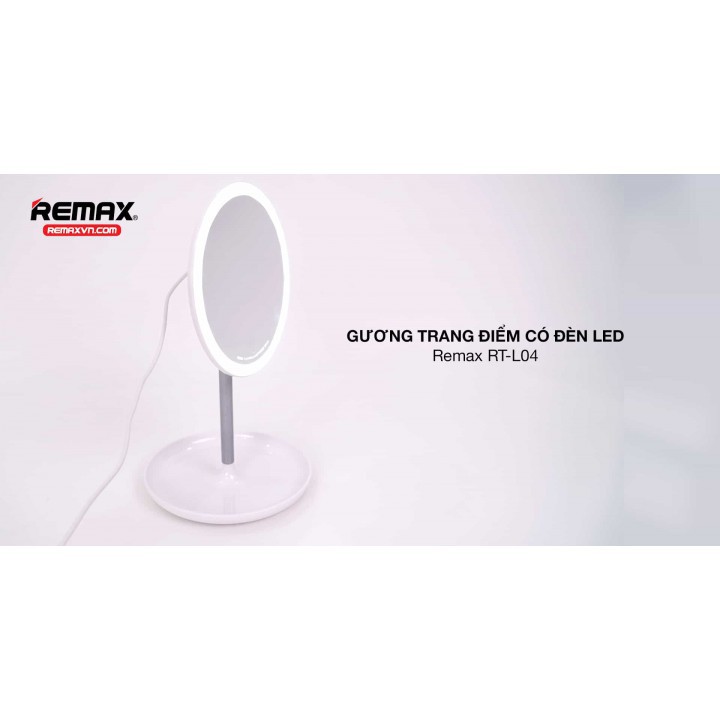 Gương Trang Điểm Remax RT-L04 Tích Hợp Đèn Led