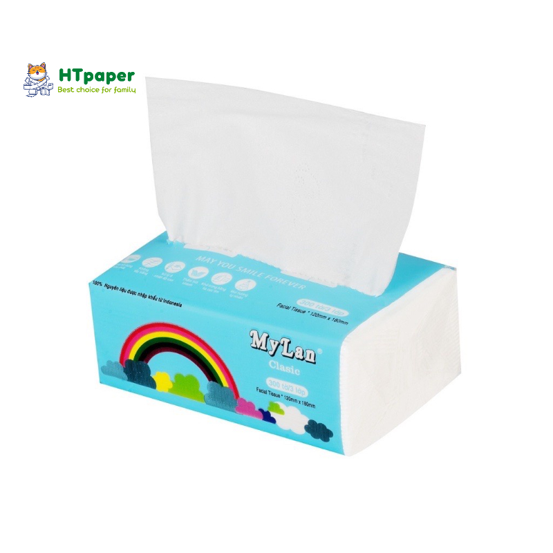 💥Gói Khăn Giấy Rút Cầu Vòng MyLan 3 Lớp  dai mịn tiết kiệm