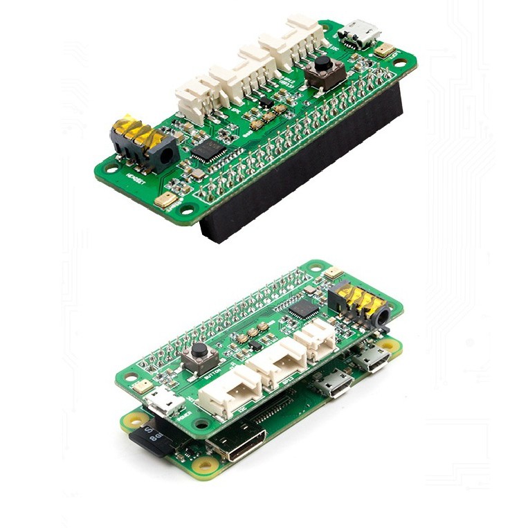 Bo Mạch Loa Trợ Lý Ảo Cho Raspberry Pi Seeed ReSpeaker 2 - Mics Pi HAT