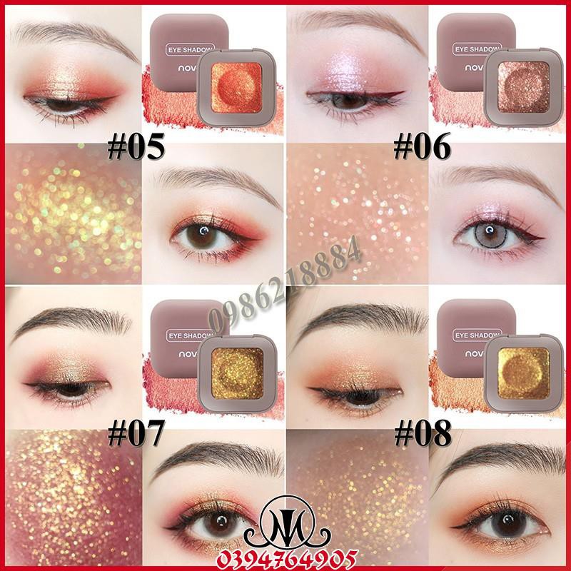 Phấn mắt nhũ lấp lánh Novo Eye Shadow MO23 | BigBuy360 - bigbuy360.vn