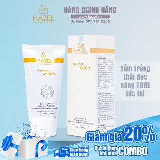Ủ trắng toàn thân - tắm trắng thải độc than hoạt tính hazel - bio detox carbon 50 ml