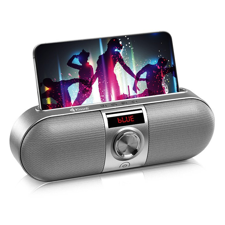 [Mã ELHACE giảm 4% đơn 300K] Loa bluetooth Kisonli KS-1985 Stereo hỗ trợ thẻ nhớ/USB/FM/AUX/Rãnh tay (nhiều màu)