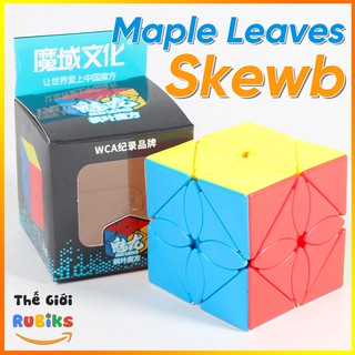 MeiLong Maple Leaves Skewb Cube - Rubik Biến Thể 6 Mặt Ivy Skewb