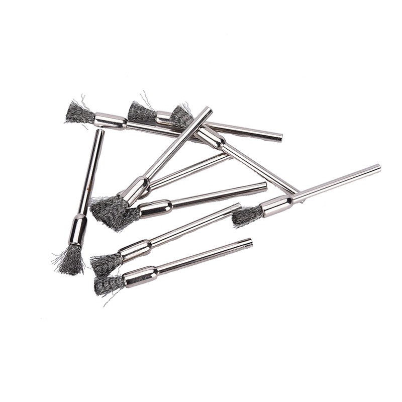 [springeven] Mới 10 Cọ Sợi Dây Mini Cho Máy Mài Hoặc Khoan