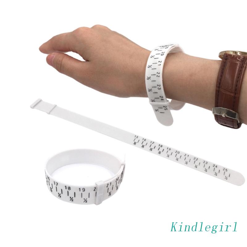 Dụng Cụ Đo Kích Thước Vòng Đeo Tay Bằng Nhựa Tiện Dụng