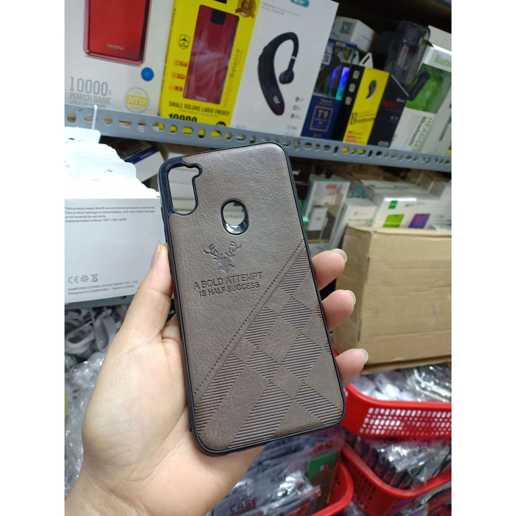 Ốp lưng dẻo da in hình Hươu cho Samsung A11/A21/A21S