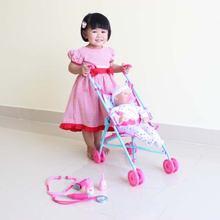 Xe đẩy búp bê DOLLSWORLD DW8181