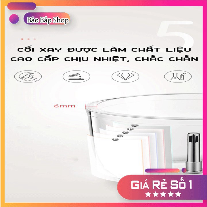 HÀNG CAO CẤP -  Hattiecs ăn dặm bản mới nhất 2021 - 6 lưỡi dao || sản phẩm tuyệt vời của các mẹ || Máy xay đa năng Hatti