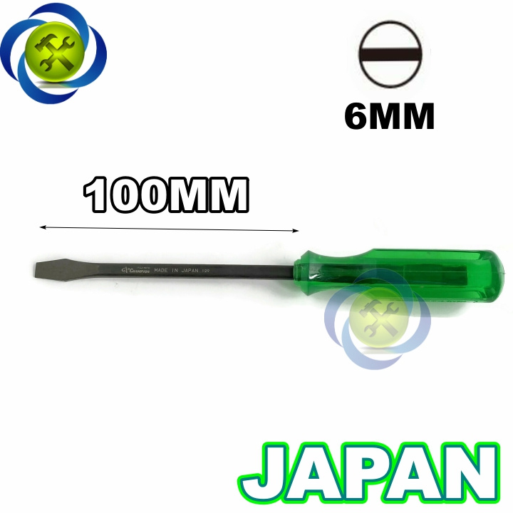 Vít dẹp Nhật Bản NO120F-6100 kích thước 6 x 100mm (Japan)