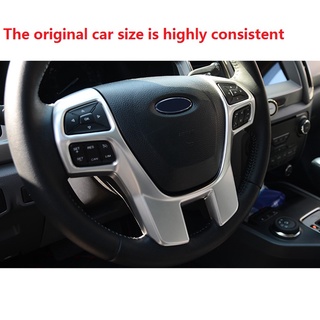 Miếng Dán Trang Trí Khung Vô Lăng Xe Hơi Ford Ranger Everest Endeavor 2015-2019