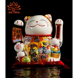 30CM - MÈO CHIÊU TÀI SỨ CHẠY PIN