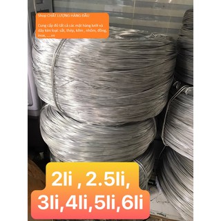 Dây nhôm uốn cây bonsai mai kiểng 2li 2,5li 3li 4li 5li 6li Cuôn 1kg